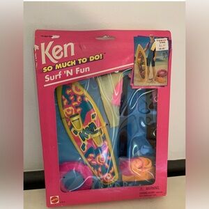 1995 Mattel Barbie Ken So Much To Do Surf n' Fun Playset New RARE!‎ Vintage